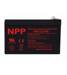 BATERIA SELADA VRLA NPP 12V 09AH HR1234W-FR